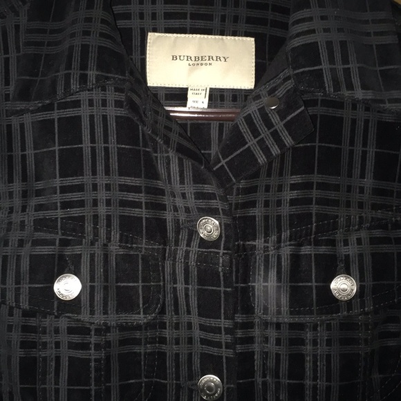 Burberry black size 4 jacket - Picture 2 of 8